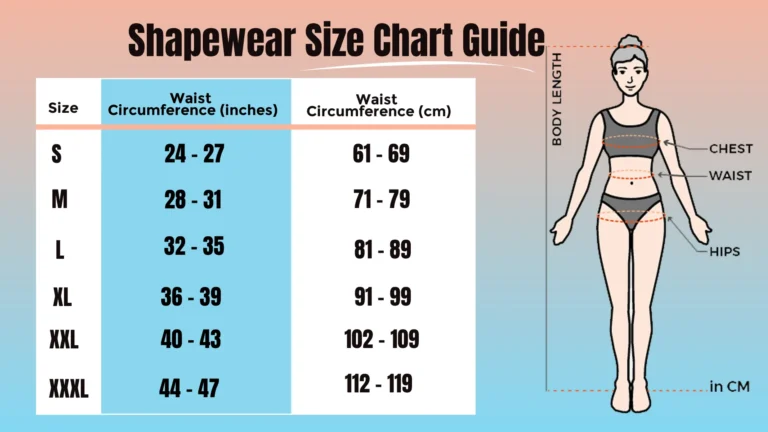 Shapewear Size Guide